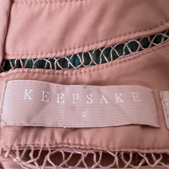 Keepsake The Label Pink Fit & Flare Dress Size Small - Picture 9 of 12